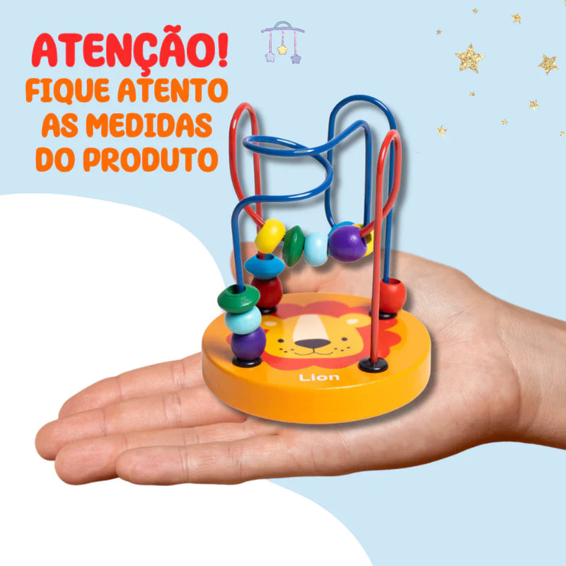 Kit Brinquedos Educativos Montessori Madeira Autismo TDAH Xilofone Montanha Russa Infantil Torre